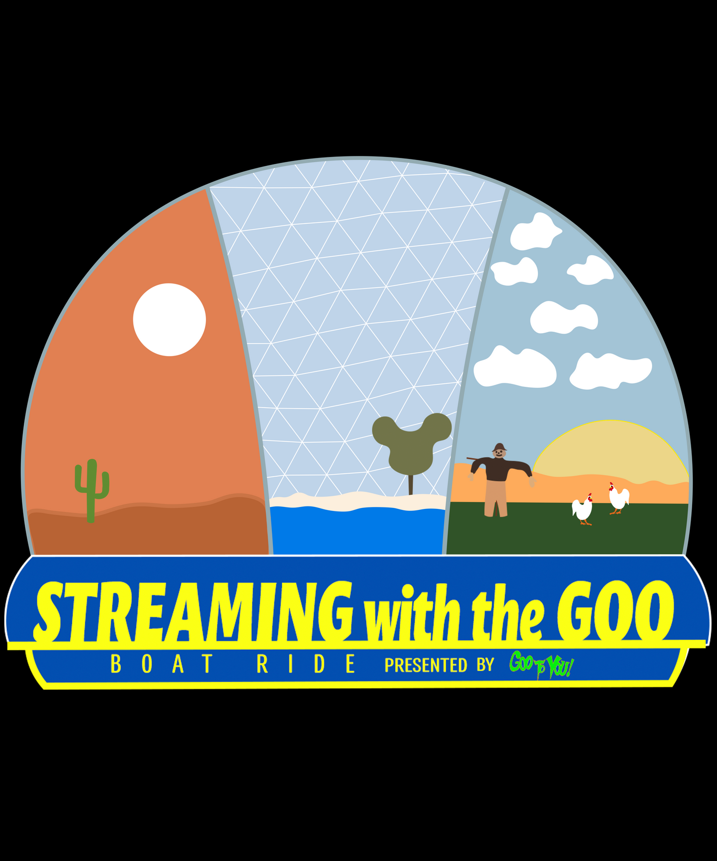 "Streaming with the Goo" T-Shirt